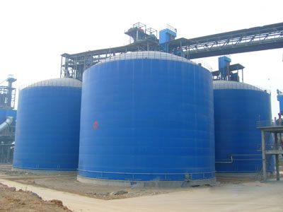 池州水泥钢板库改造