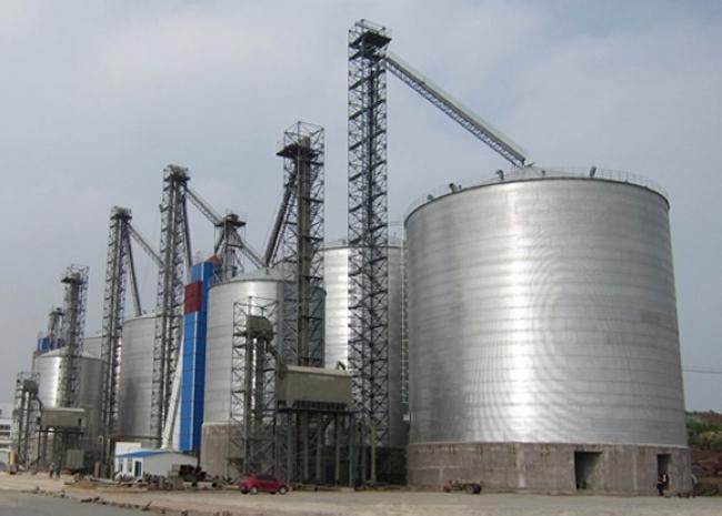 池州大型钢板库构造参数及水泥储存质量